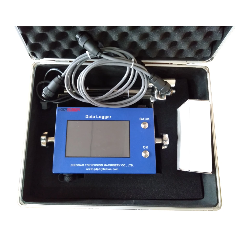 Touch Screen  HDPE PE Pipe Welder Data Logger Display The Data Of Each Welding Point With USB interface