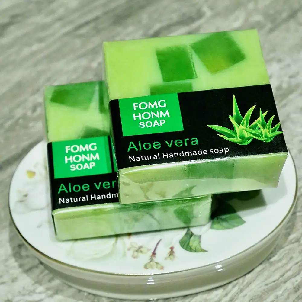 Natural Toilet Fresh Scent Soft Based Antiseptic Neem Aloe Vera Soaps