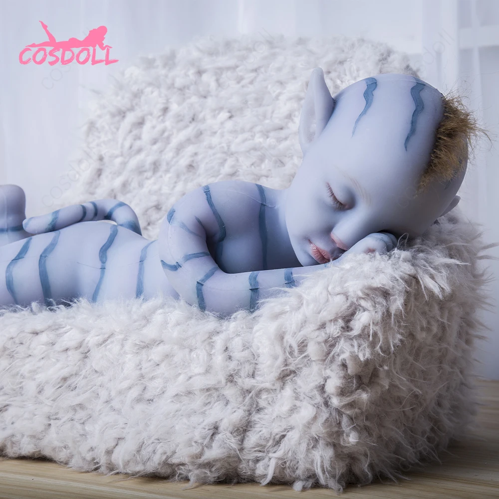 warehouse COSDOLL Avatar Reborn Baby Doll Soft Silicone Baby Doll for Kids Holiday Gift