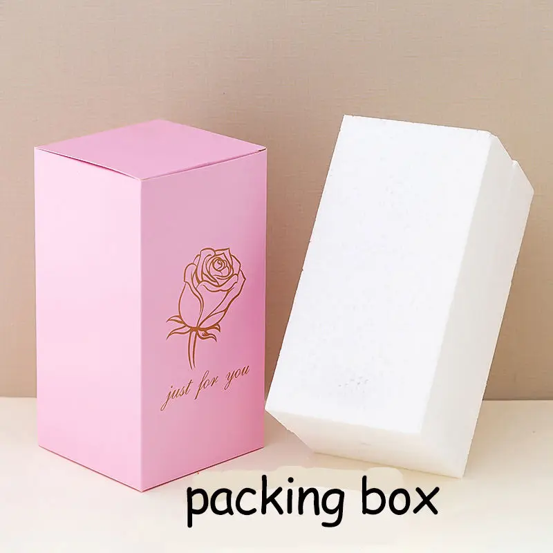 Valentines Day Gift Saint Valentine Gold Foil Rose With LED Light For Valentine Day