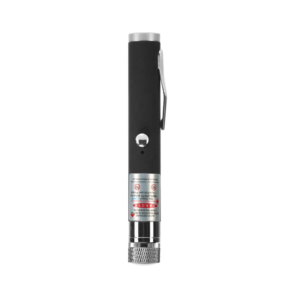 
Pen Clip Rechargeable Mini USB Green Red Blue Laser Light Pen 