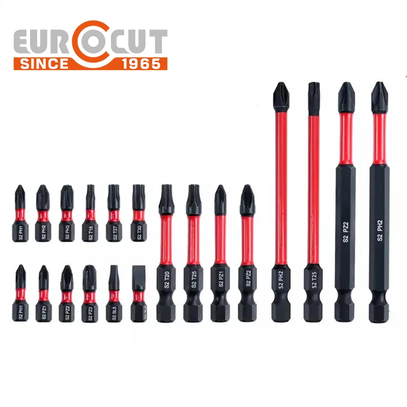 Premium pH2 Impact Driver Drill Bit Magnetic Screwdriver Bit S2 Hex Phillips Screwdriver Set