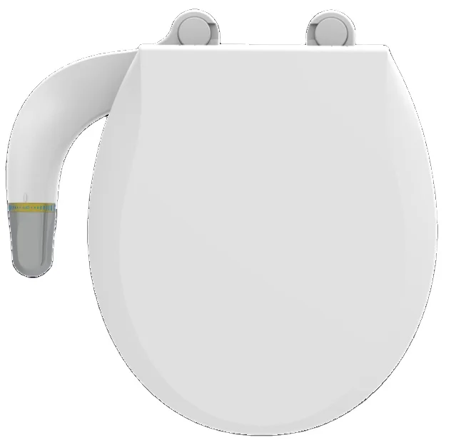 Hot Selling  Soft Close round   bathroom bidet Non-electric built in bidet toilet seat cover bidet
