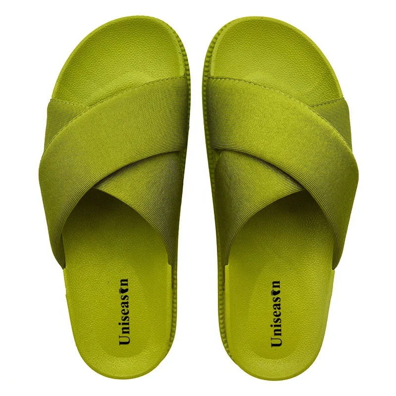 Оптовая продажа дешевые домашние и наружные тапочки супер мягкие на верхней платформе