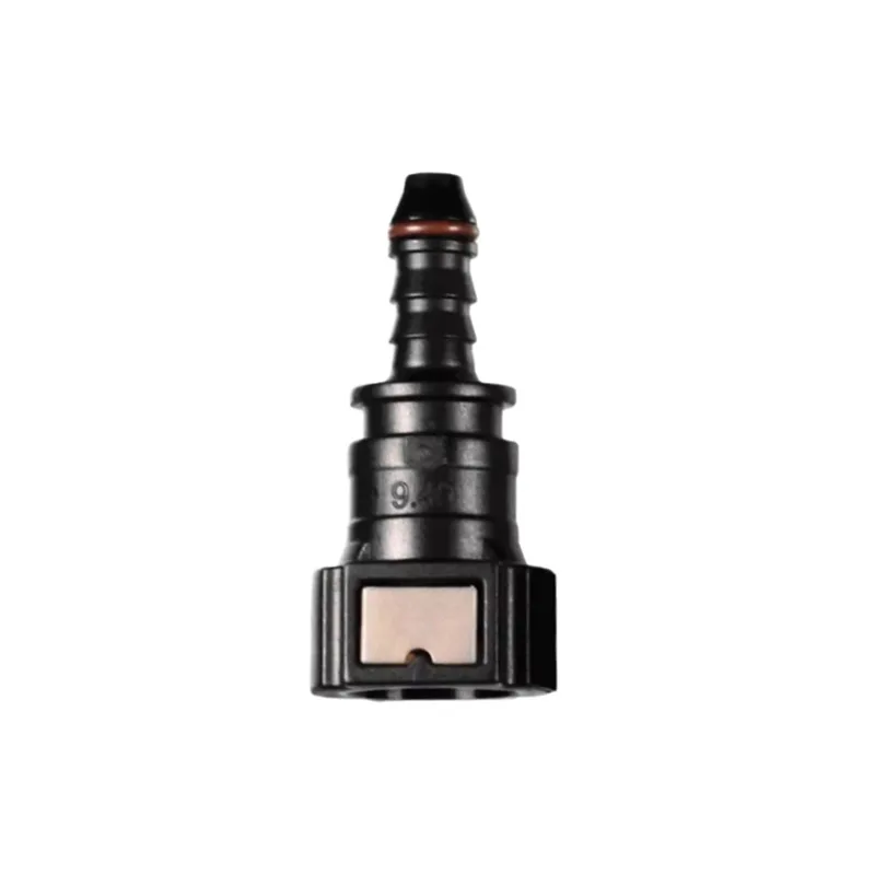 New Plastic Connection Fit 9.49mm 5/8 inch for Nylon Tube Fuel Line 180 Degrees Air Water Quick Plastic Tube Connector