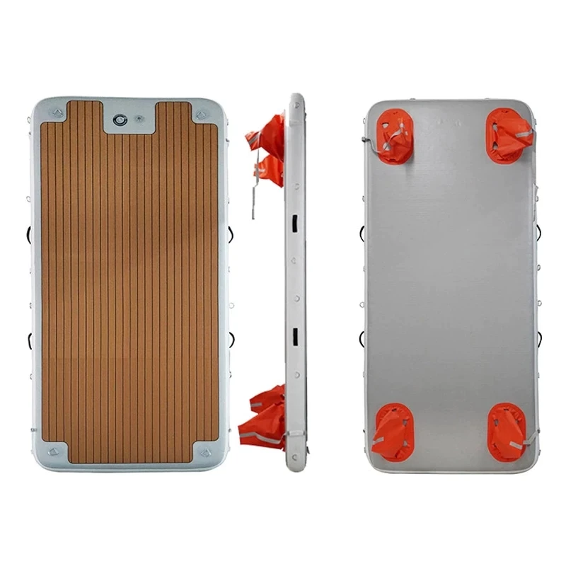 Outdoor Super Strong Drop Stitch Marine Floating Dock Inflatable Jetski Dock Floating Sea Dock for Sale