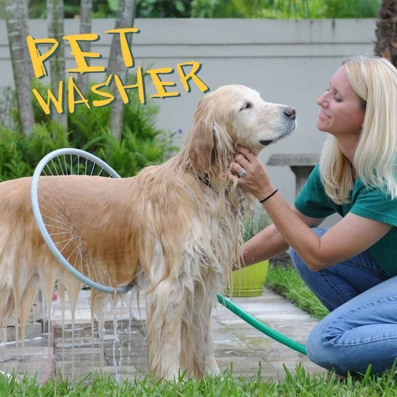 Manufacturer Pet Dog Cat Shower Tool 360 Washing Sprayers Ring-Shaped Quick Bath Tool Pet Cleaning