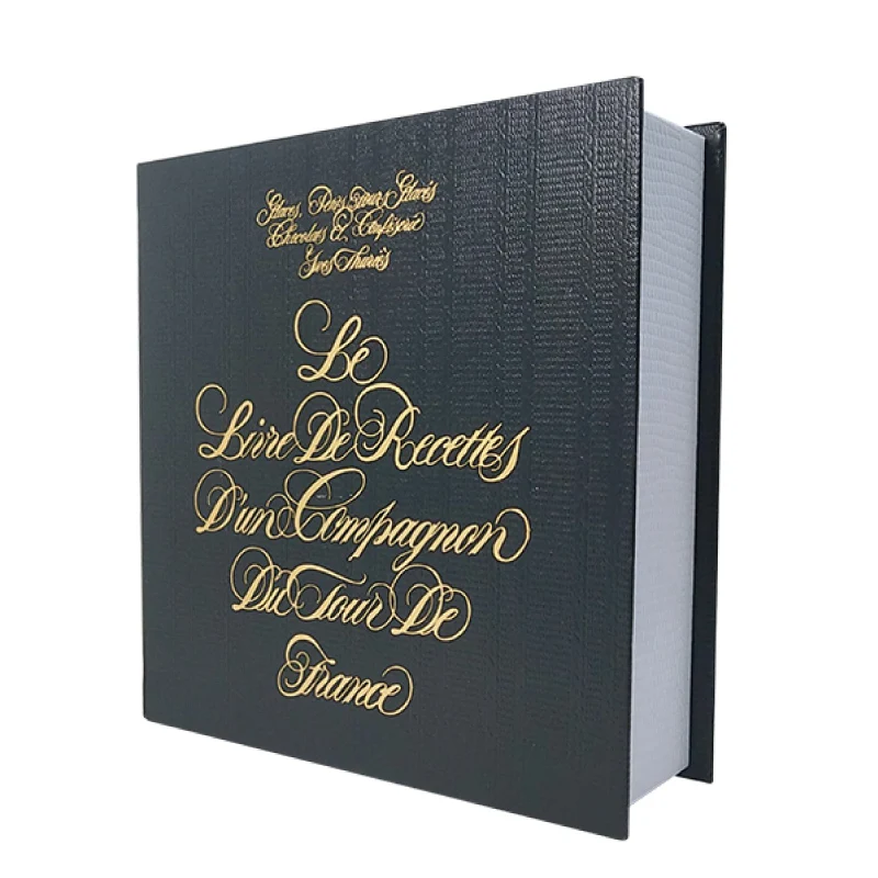Factory handmade luxury rigid chocolate packaging box with foil and matt lamination