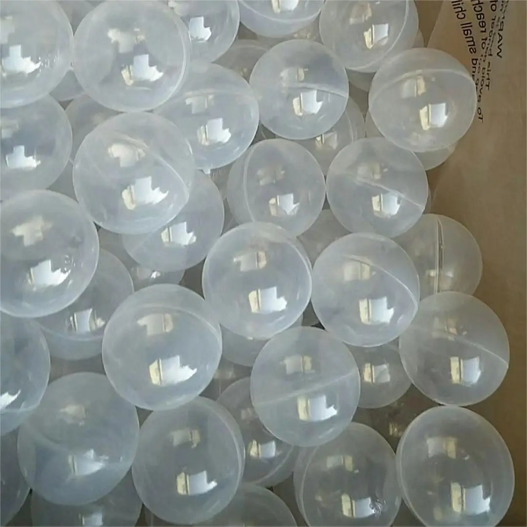 China OEM Factory Wholesale Plastic Transparent Clear Color Million Children Play Pool & Pit Ocean Balls