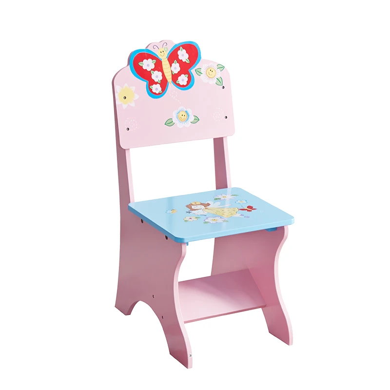 Kids Wooden Furniture Designs With Shelf Children School Table Set Study Table And Chair