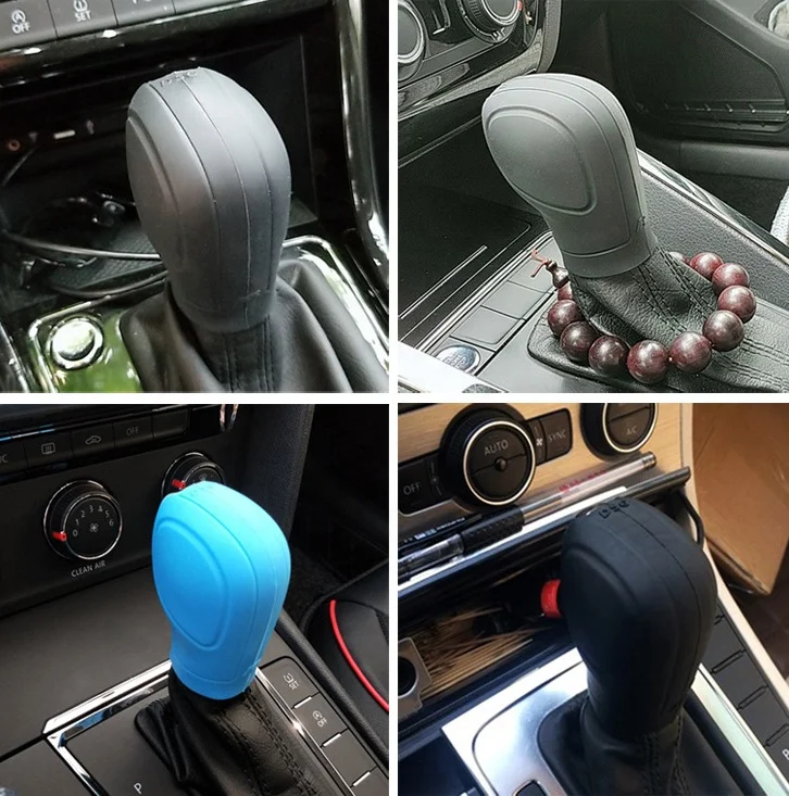 Custom Multiple Colour nice gear shift cover car accessories gear level stick shift covers for car