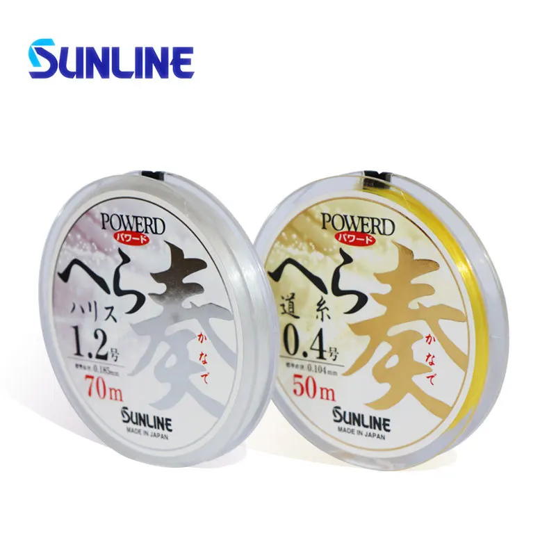 Fishing line 50m anti bite fishing line braided monofilament braided rope SUNLINE fishing line