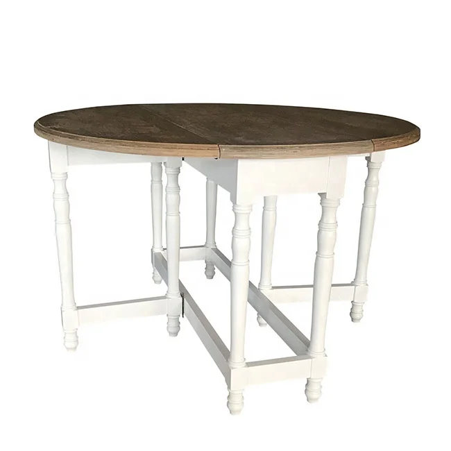 Newest Design Assembly Circle and Rectangular Table Originality and Creativity Wood Dining Table