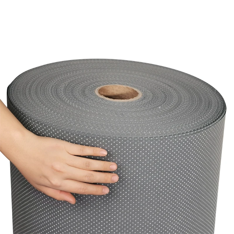 Perforated non woven furniture sofa mattress bottom hydrophobic non woven fabric pp pe nonwoven fabric