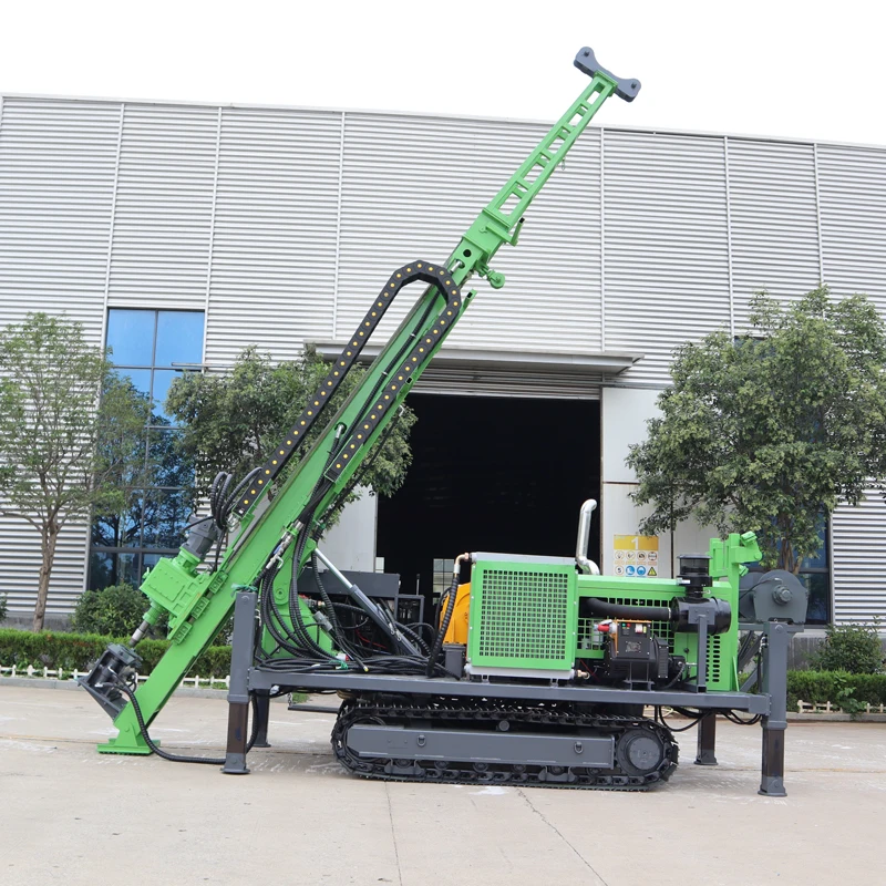 200m Mine Drilling Rig Borehole Water Well Surface Drilling Rig 600m Water Well Crawler Hydraulic Portable Drilling Rig Machine