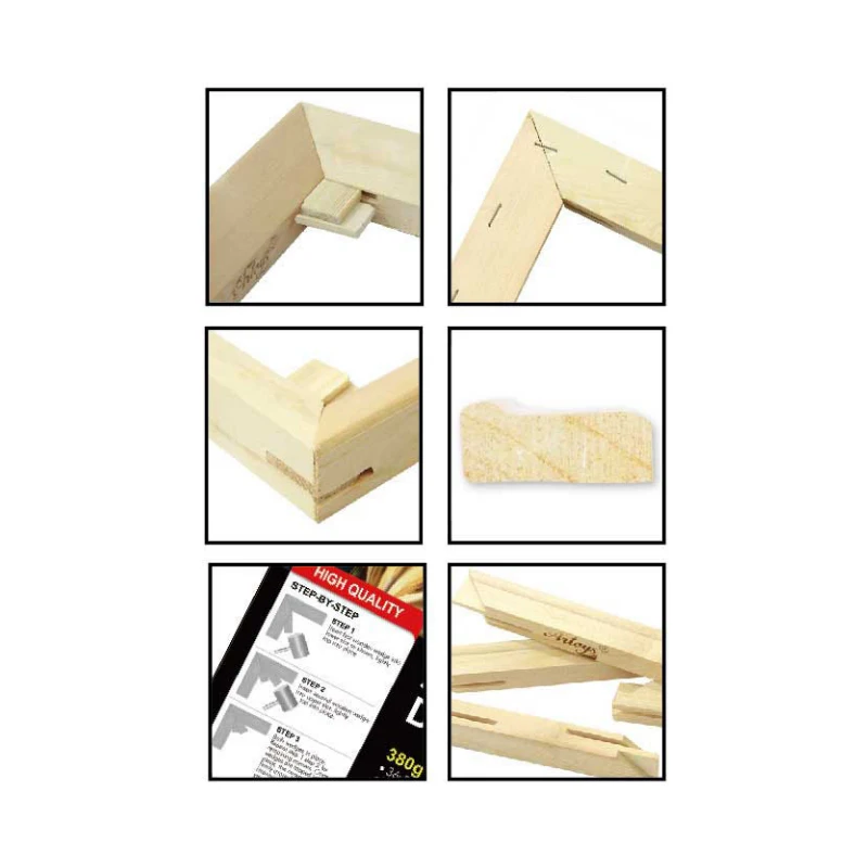 Factory supply 60 x 90cm art blank stretched canvas frame board for painting