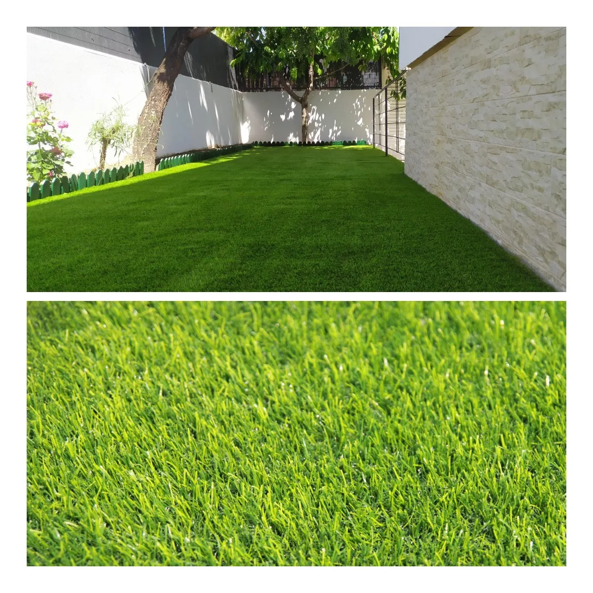 Hot Sale UV Proof Landscape Decoration Rug Mat Outdoor Plastic Carpet Grass Artificial