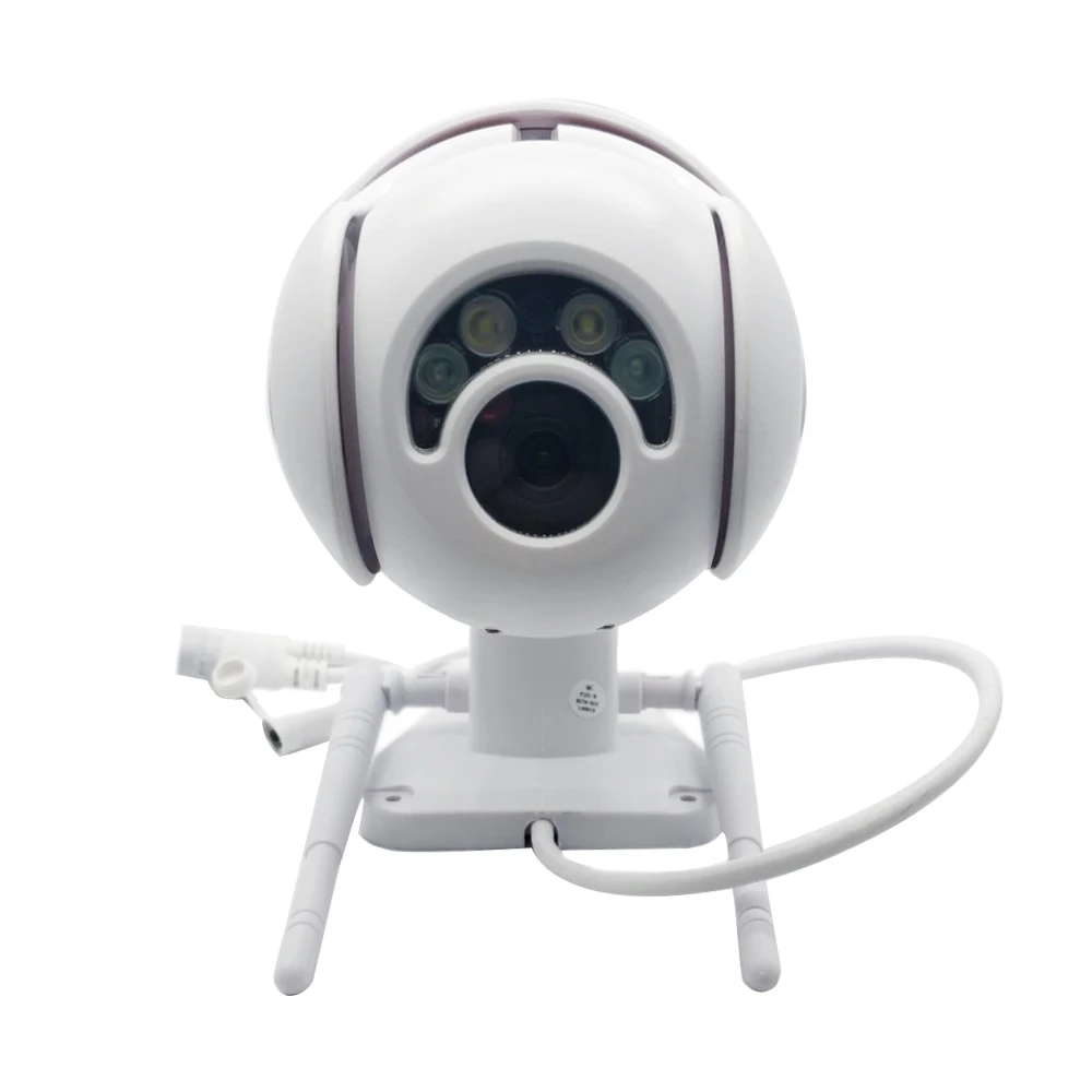 Wi-Fi IP 1080P камера видеорегистратор наружный 2.0MP 360 градусов CCTV настенная с устройством сигнализации ночного