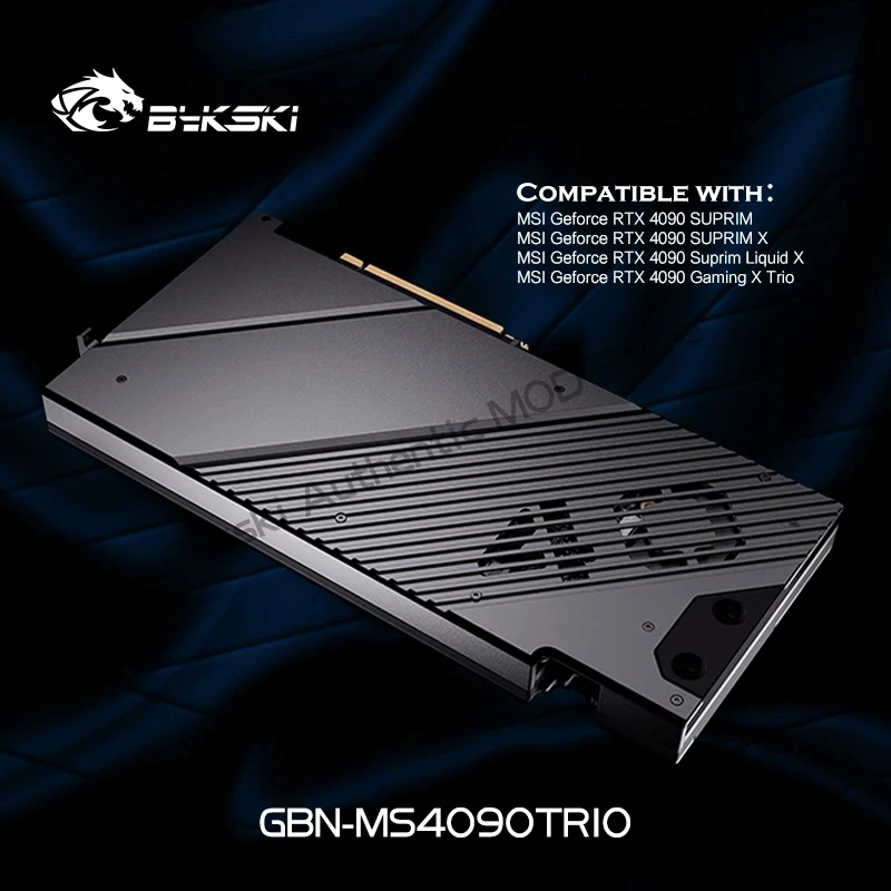 Granzon Full Armor GPU Block for MSI RTX 4090 Suprim X / RTX4090 GAMING X TRIO 24G ,VGA Liquid Cooler System GBN-MS4090TRIO