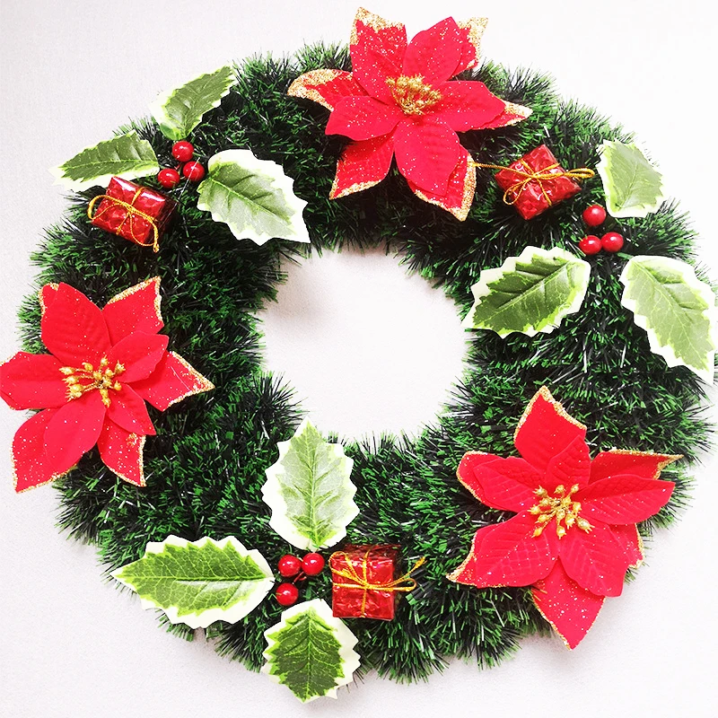 It is worth buying elegant Christmas wreath with a bow Christmas decoration wreath