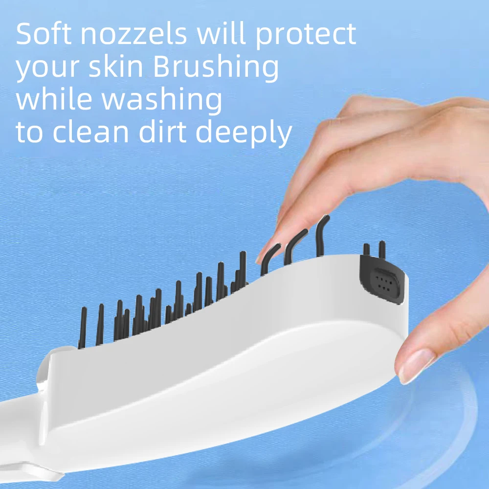 4 Functions Professional Dog Shower Head Dog Shower Attachment Indoor Outdoor Dog Bath Wand Sprayer