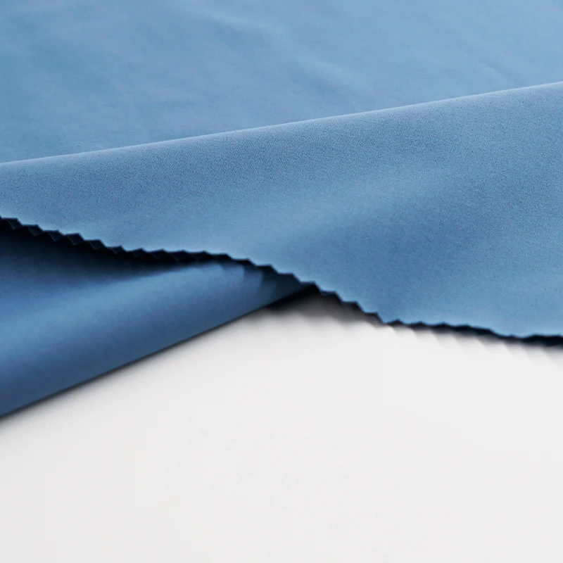 Nylon Polyamide Interlock Knitted 4 Way Stretch Fabric For Yoga Legging Sports Bra Spandex Fabric For Women Activewear  Clothing