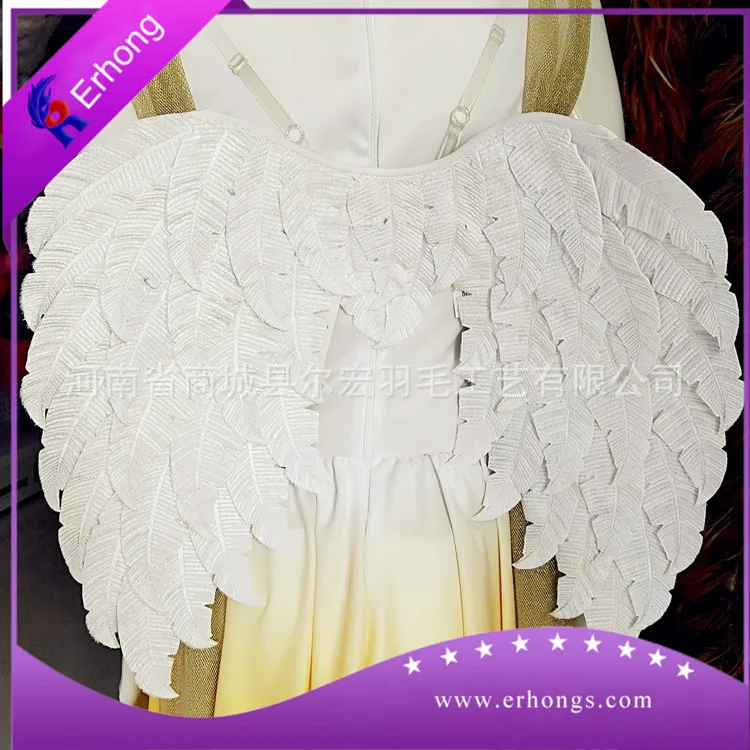 40cm*25cm Artificial Feather Fancy Cheap Angel Wings for Party photo shooting