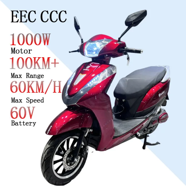 Надежный завод прямые поставки Ebike Mobility электрический самокат мощный взрослый мопед 1000 Вт Ckd 2 колеса мот