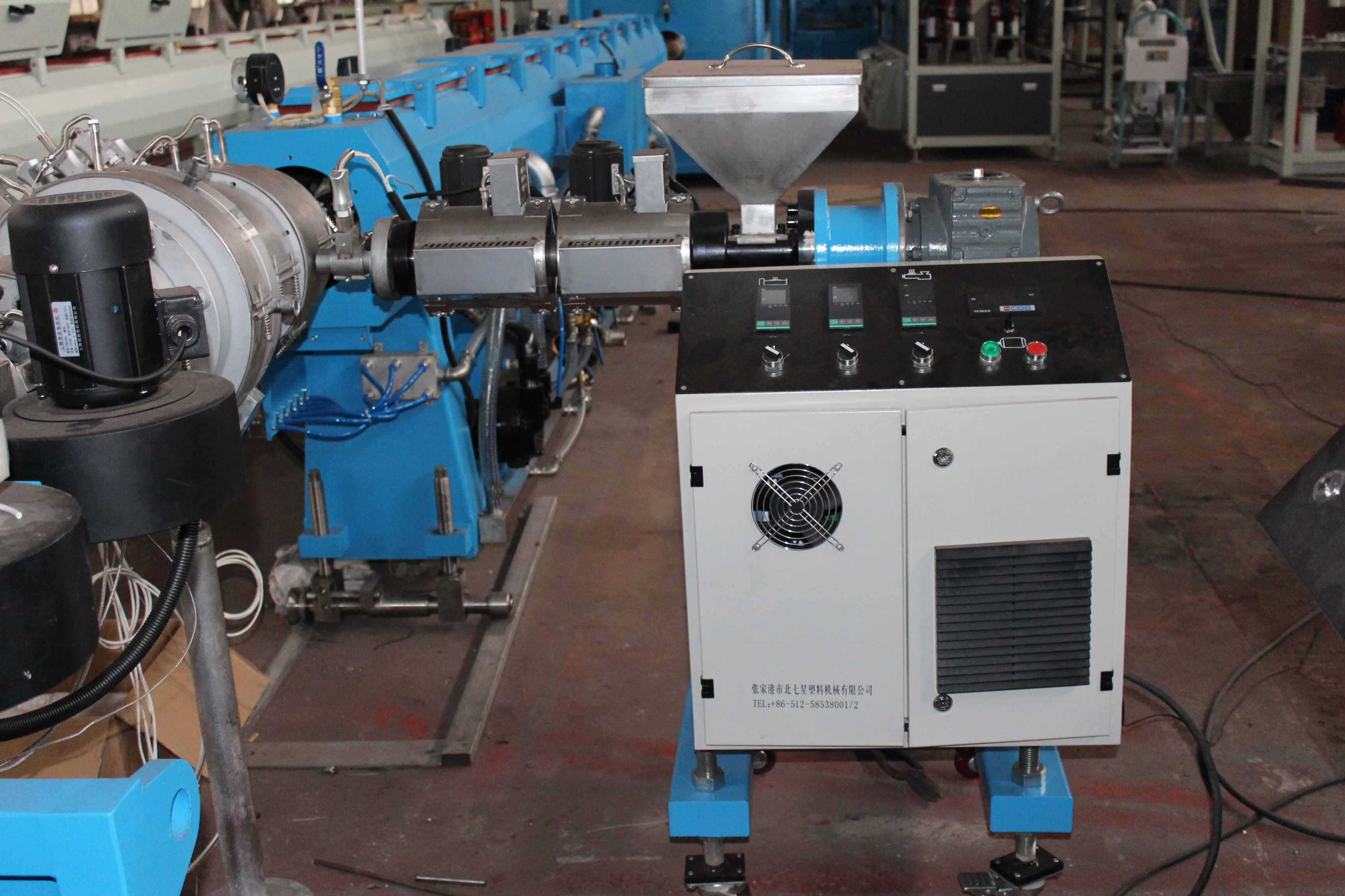 Polestar Machinery high quality single screw small lab extruder colour marking mini extruder SJ25 extruder