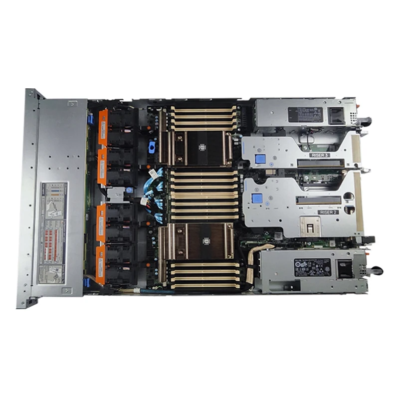 Original Used PowerEdge R6525 8SFF Server  EPYC 7002 7003 DDR4 64G RAID H745 1400W PSU 1u Rack Server