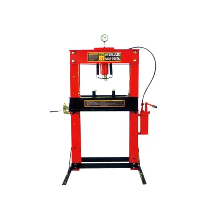 Hot sale 40 ton 50 ton Vehicle Equipment  Shop Press Hand Pump with Gauge Hydraulic Shop Press
