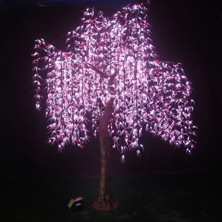 Wish Hot Sale Grape String Led Bulb Outdoor Supply Colorful Christmas Holiday Decoration Willow Tree Christmas Light