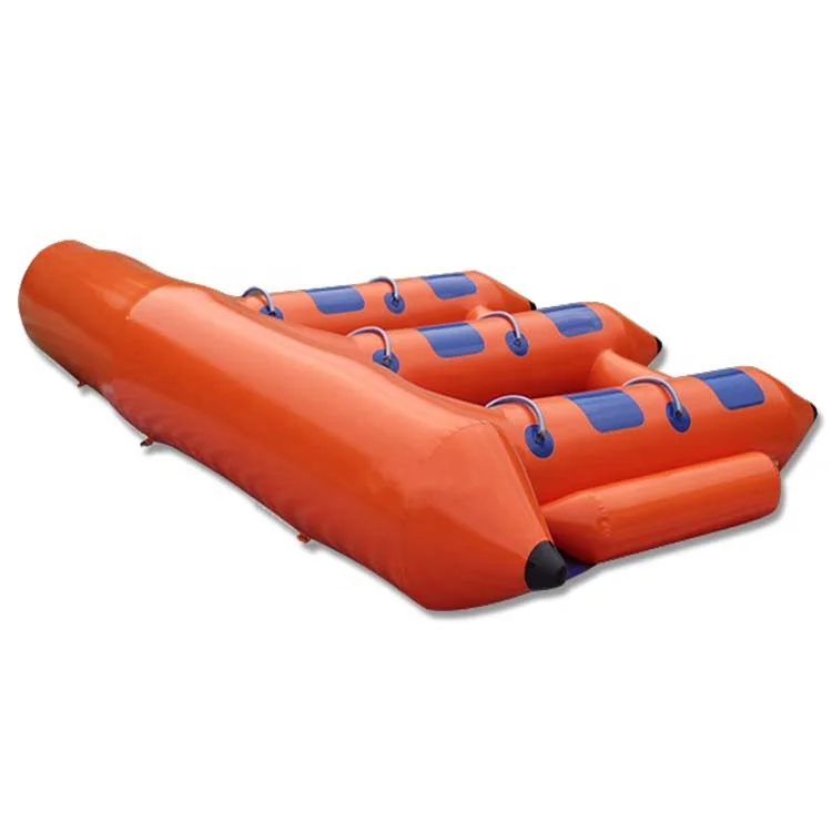 Wholesale  6 Person  Inflatable Flyfish Towable  Boat Tube for Water Sports
