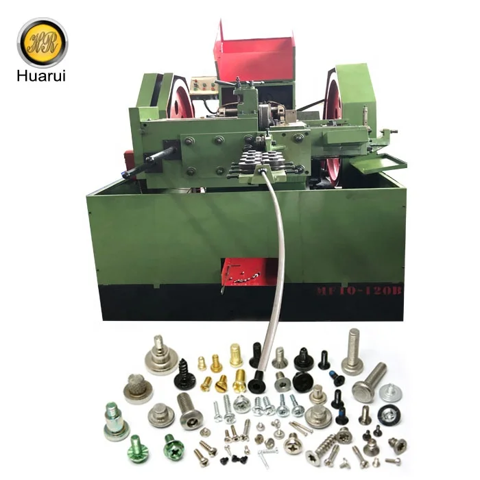 Huarui Machinery M8-M36  Hex bolt making machine nut making machine industrial furnace galvanizing line