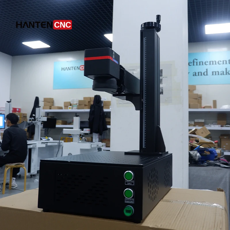 JPT MAX High Quality 20w/30w/50W/100w Fiber/UV/CO2 Laser Marking Machine for Metal Wood Plastic