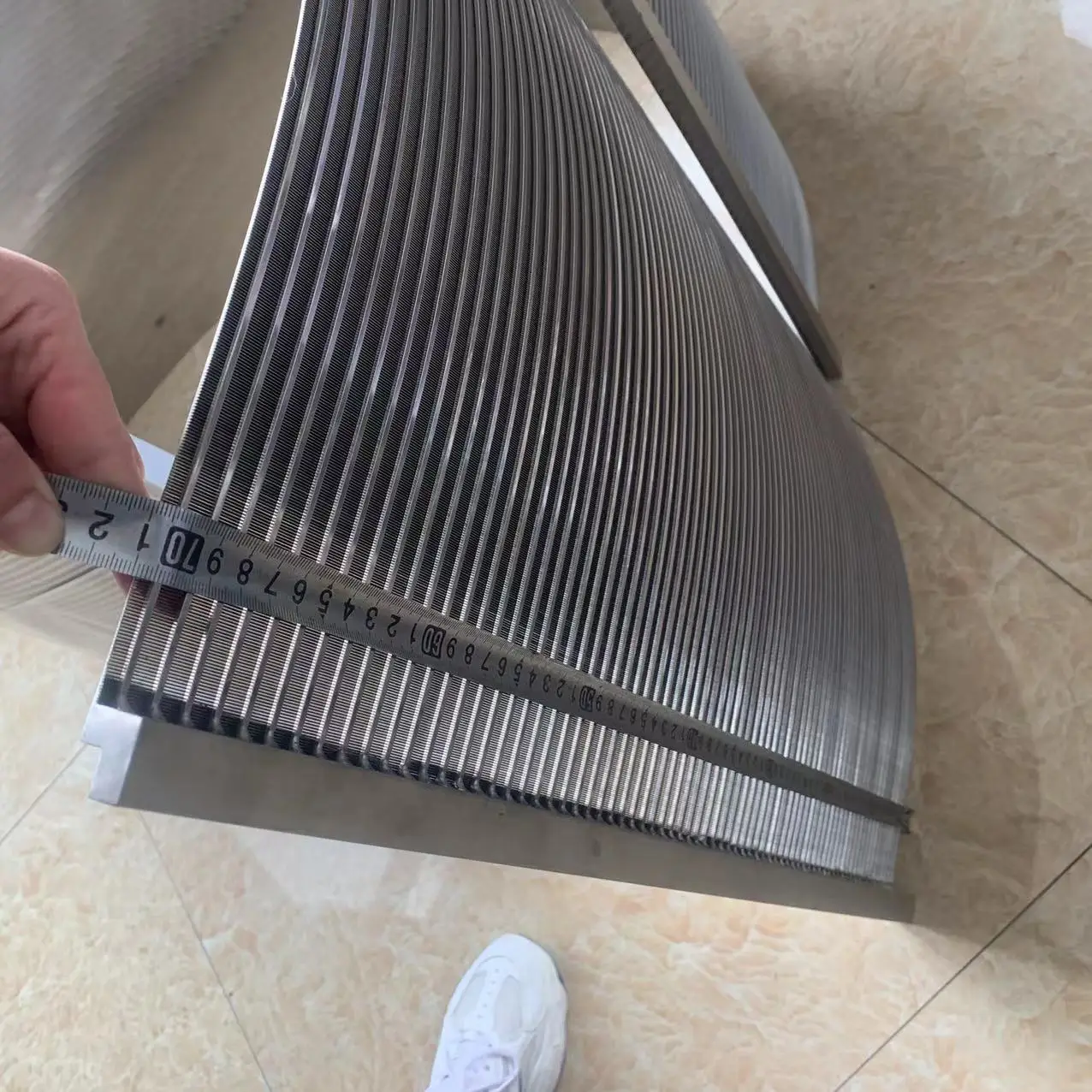 corn starch factory maize starch industry stainless steel static parabolic sieve