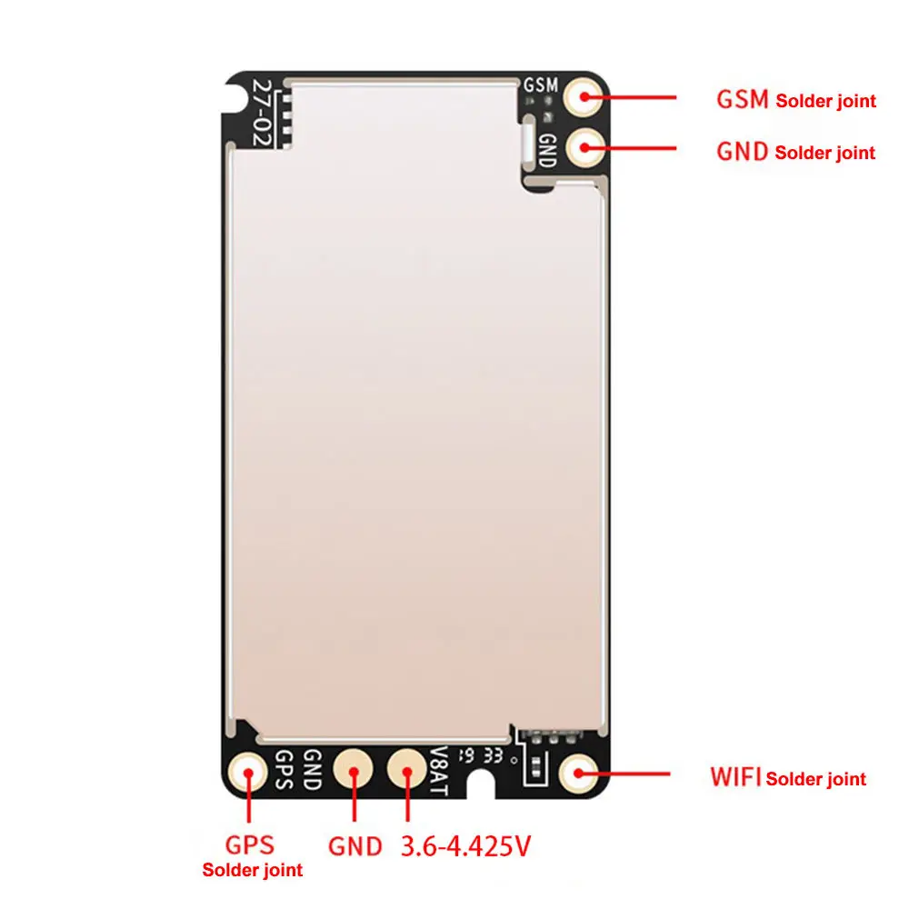 GSM base station GPS locator program motherboard PCBA module free installation anti-theft device children pet car anti-loss