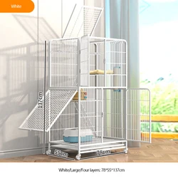 muti-layer cat cage metal cat villa pet cage buy high quality transport metal big kennels with wheels dog cage