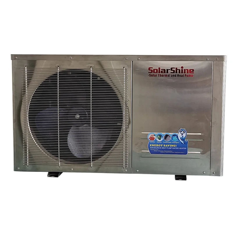 Solarshine 3.6KW Внутренний воздушный тепловой насос водонагреватель с корпусом из нержавеющей стали для приморской зоны