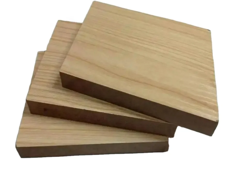 Raw MDF Board 9mm Hardboard E1 Formaldehyde Emission Standards Competitive Prices 18mm Glass Bagasse MDF Board Keralan Plywood
