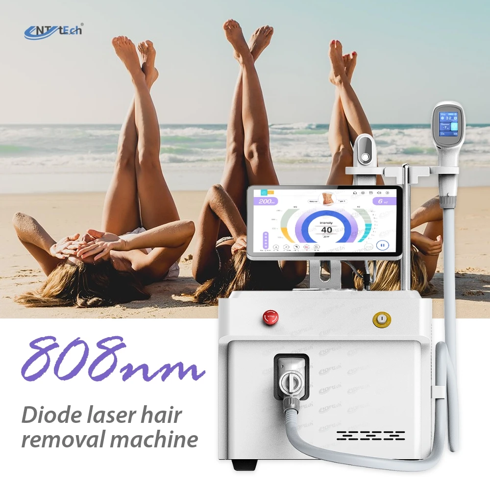 UNT NEW model diode laser 808nm 808 755 1064 hair removal machine for painless long lasting result