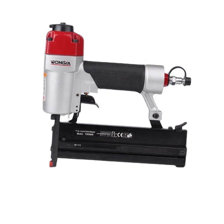 Dongya 18Ga 2 in 1 F50/9040 DIY Air Nailer and Stapler for Wood