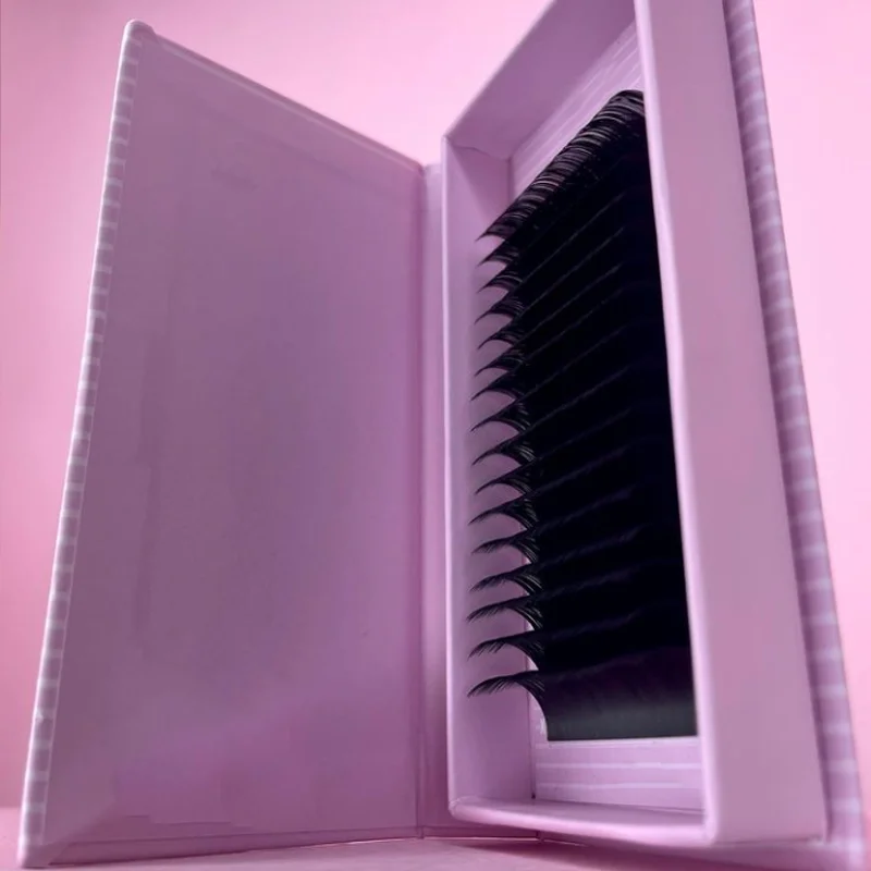 0.03 Matte Cashmere CC Curl Eyelash Extension Wholesale 20mm-25mm Mix Length Individual Lash Extension