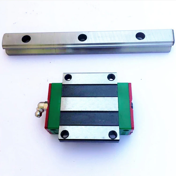 High precision with low noise 20mm linear guide rail HGR20R1000C with block HGH20CA for CNC machinery