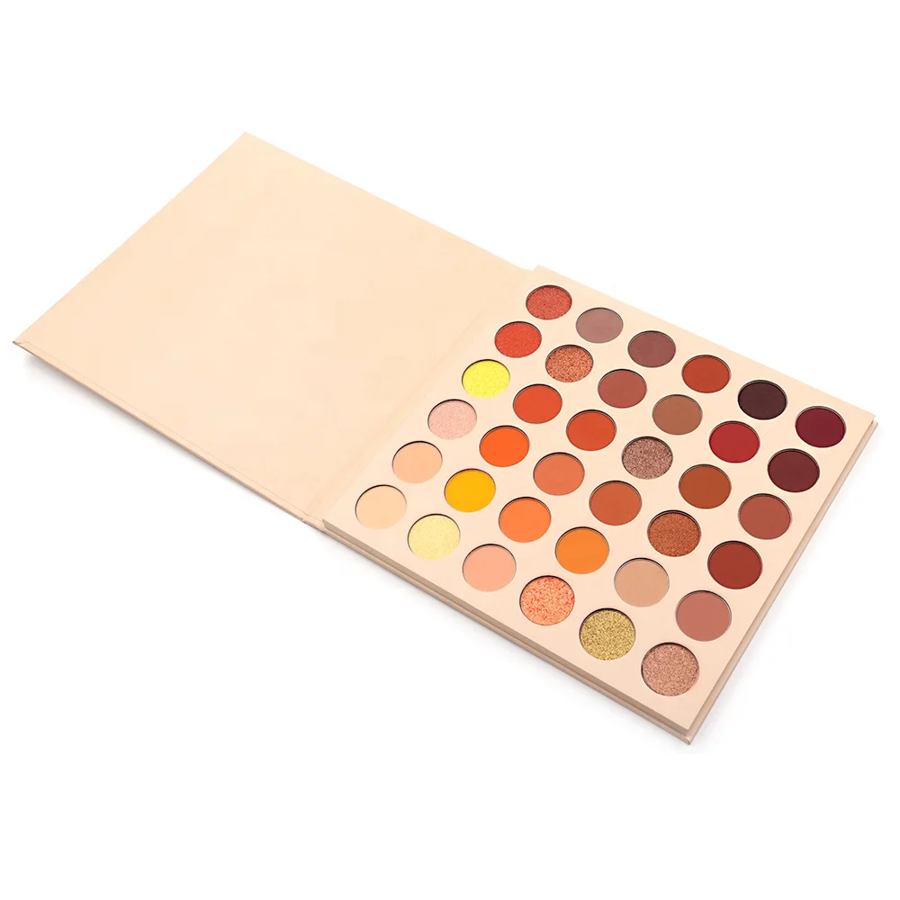 Your own brand private label makeup 36 colors eyeshadow palette