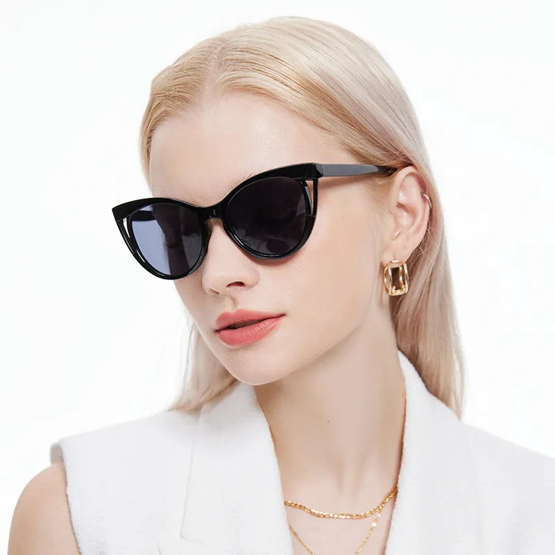 Custom Made Luxury Sunglasses Low Price Uv400 Pink Cat Eye Women Sunglasses for Driving