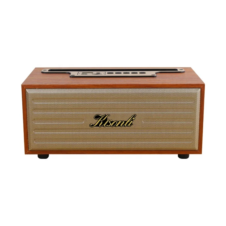 Kisonli G12A Top Seller Gaming Stereo Sports Wooden Speaker Outdoor Wholesale Mobile Phone Wireless Speaker