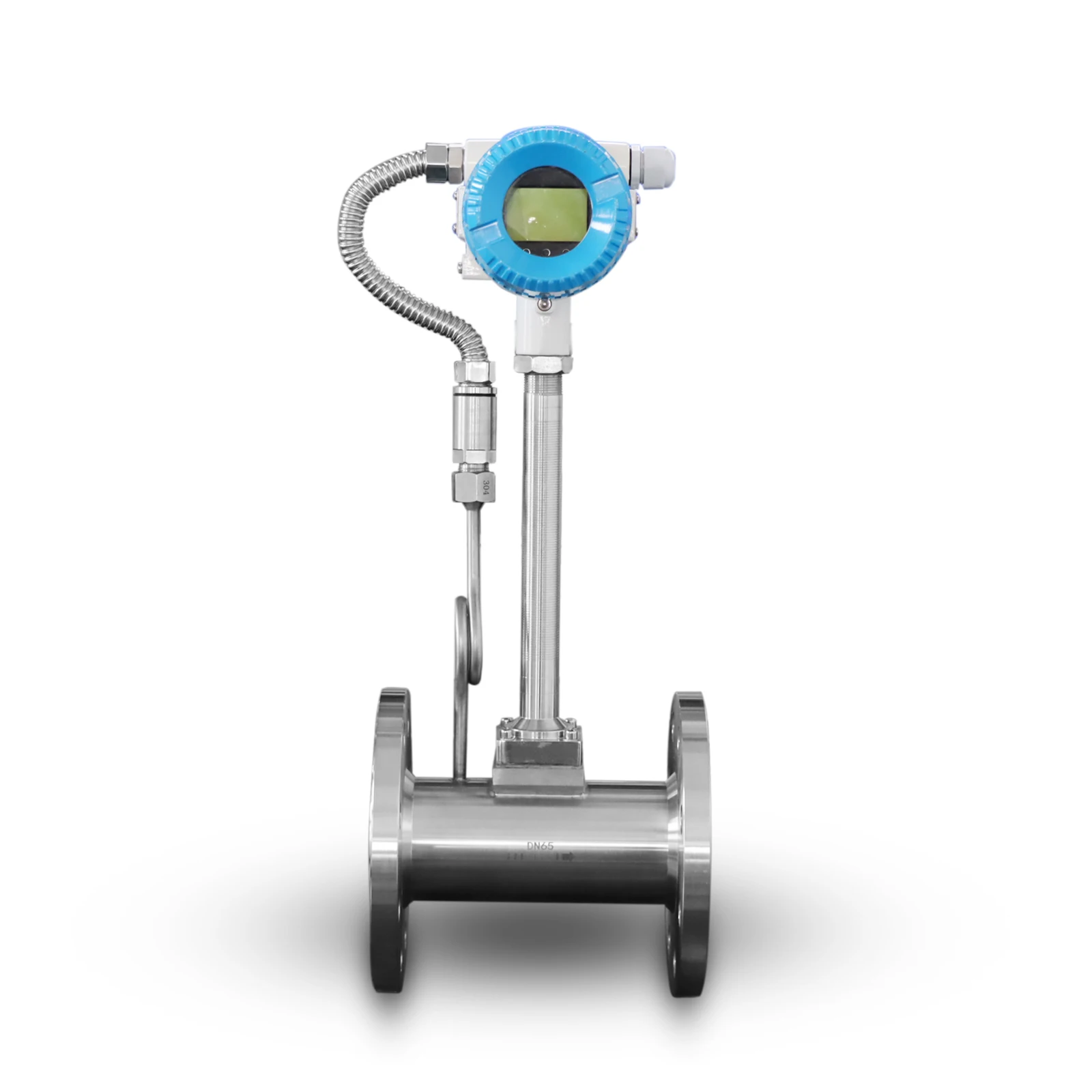 6inch Liquor Flowmeters Rs485 Clean Liquid Flow Meter Vortex Flowmeter