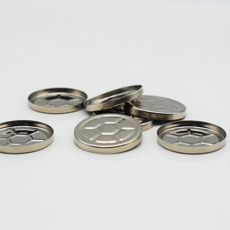 Small MOQ Anti-rust Tin Pans For Watercolor Paint Face Body Art Tin Plate Wholesale Circle 32mm 58.8mm