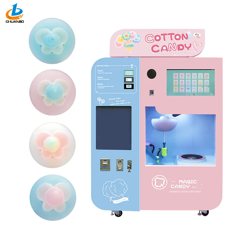 Лидер продаж на Amazon, 110 В, 120 В, 220 В, электрическая автоматическая машина для производства сладостей с зефиром, большая машина для приготовления ватных сладостей Mahince